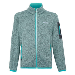 Regatta Childrens/Kids Newhill Fleece Jacket - 3-4 Years, Icy Morn/Turquoise