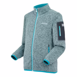 Regatta Childrens/Kids Newhill Fleece Jacket - 3-4 Years, Icy Morn/Turquoise