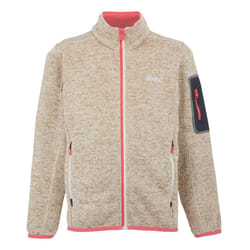 Regatta Childrens/Kids Newhill Fleece Jacket - 3-4 Years, Light Vanilla/Peach Bloom