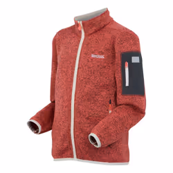 Regatta Childrens/Kids Newhill Fleece Jacket - 3-4 Years, Peach Bloom/Light Vanilla