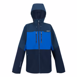 Regatta Mens Maland II Waterproof Jacket - XXL, Olympian Blue/Moonlight Denim