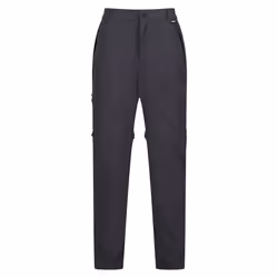 Regatta Mens Travel Light Zip-Off Trousers - 40R, Ash