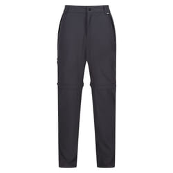 Regatta Mens Travel Light Zip-Off Trousers - 40R, Ash