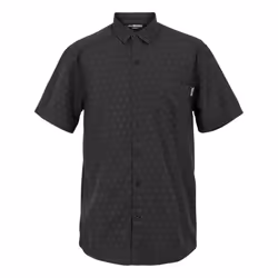 Regatta Mens Mindano IX Circle Short-Sleeved Shirt - S, Black