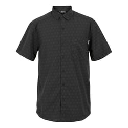 Regatta Mens Mindano IX Circle Short-Sleeved Shirt - S, Black