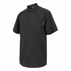 Regatta Mens Mindano IX Circle Short-Sleeved Shirt - S, Black