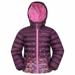 Mountain Warehouse Childrens/Kids Seasons Dandelions Padded Jacket - 3-4 Years, Grape