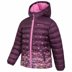 Mountain Warehouse Childrens/Kids Seasons Dandelions Padded Jacket - 3-4 Years, Grape