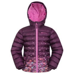 Mountain Warehouse Childrens/Kids Seasons Dandelions Padded Jacket - 11-12 Years, Grape
