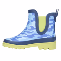 Mountain Warehouse Childrens/Kids Lolly Camouflage Rubber Wellington Boots - 2 UK, Blue