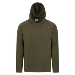 Mountain Warehouse Mens Essentials Fleece Hoodie - XXS, Khaki