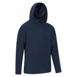 Mountain Warehouse Mens Essentials Fleece Hoodie - XXS, Navy