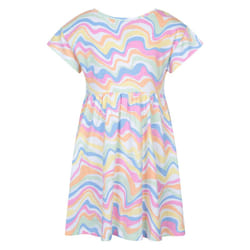 Mountain Warehouse Childrens/Kids Mountain Essentials Lora Wave Pattern Dress - 3-4 Years, Light Purple