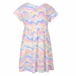Mountain Warehouse Childrens/Kids Mountain Essentials Lora Wave Pattern Dress - 3-4 Years, Light Purple
