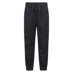 Mountain Warehouse Childrens/Kids Expedition Ripstop Anti-Stain Cargo Trousers - 7-8 Years, Black