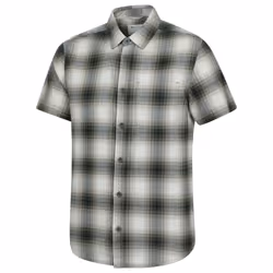 Mountain Warehouse Mens Trace Flannel Short-Sleeved Shirt - S, Green - Additional view 2