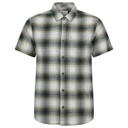 Mountain Warehouse Mens Trace Flannel Short-Sleeved Shirt - 3XL, Green