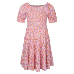 Mountain Warehouse Girls Olivia Viscose Midi Dress - 7-8 Years, Mixed