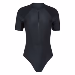 Mountain Warehouse Womens/Ladies Surfer Short-Sleeved One Piece Swimsuit - 8 UK, Black