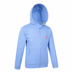 Mountain Warehouse Childrens/Kids Embroidered Full Zip Hoodie - 11-12 Years, Blue