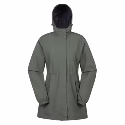 Mountain Warehouse Womens/Ladies Rainfall Waterproof Jacket - 6 UK, Green