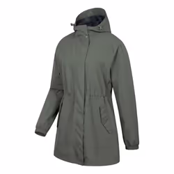 Mountain Warehouse Womens/Ladies Rainfall Waterproof Jacket - 6 UK, Green