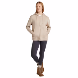 Mountain Warehouse Womens/Ladies Penzance Full Zip Hoodie - 20 UK, Beige