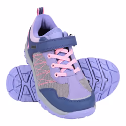 Mountain Warehouse Childrens/Kids Stampede Waterproof Walking Shoes - 5 UK Child, Lilac