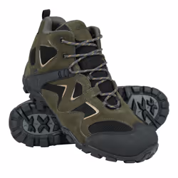 Mountain Warehouse Mens Curlew Waterproof Low Profile Walking Boots - 10 UK, Green