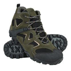 Mountain Warehouse Mens Curlew Waterproof Low Profile Walking Boots - 10 UK, Green