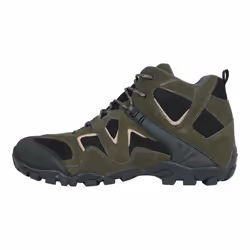 Mountain Warehouse Mens Curlew Waterproof Low Profile Walking Boots - 10 UK, Green