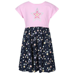 Mountain Warehouse Childrens/Kids Poppy Star Cotton Dress - 3-4 Years, Navy