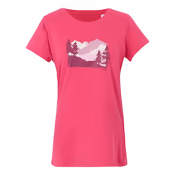 Regatta Womens/Ladies Breezed V Pine Tree T-Shirt - 24 UK, Pop