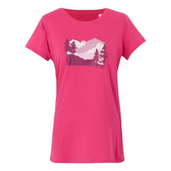 Regatta Womens/Ladies Breezed V Pine Tree T-Shirt - 8 UK, Pop