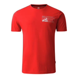 Dare 2B Mens Movement III Map T-Shirt - L, Danger Red