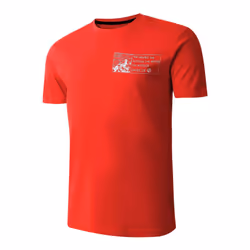 Dare 2B Mens Movement III Map T-Shirt - XXL, Danger Red