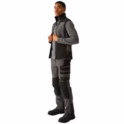 Regatta Mens 4Tex 3 Layer Softshell Body Warmer - XXL, Slate Grey/Black