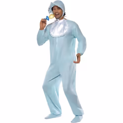 Smiffys Mens Baby Romper Costume Set