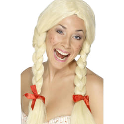 Smiffys School Girl Wig