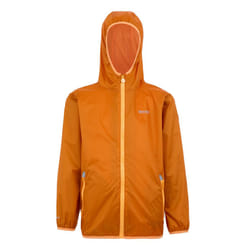Regatta Great Outdoors Childrens/Kids Lever II Packaway Rain Jacket - 13 Years, Fox/Bright Marigold