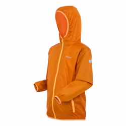 Regatta Great Outdoors Childrens/Kids Lever II Packaway Rain Jacket - 13 Years, Fox/Bright Marigold