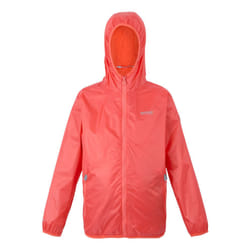 Regatta Great Outdoors Childrens/Kids Lever II Packaway Rain Jacket - 14 Years, Peach Bloom