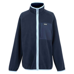 Regatta Womens/Ladies Lilana Full Zip Fleece Jacket - 14 UK, Navy/Chambray Blue