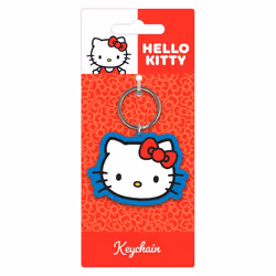 Hello Kitty Face Keyring