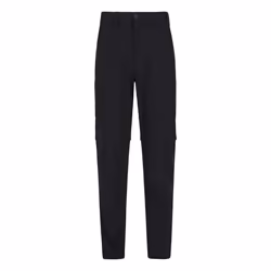Mountain Warehouse Mens Trek Stretch Convertible Trousers - 36R, Black