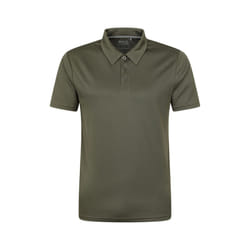 Mountain Warehouse Mens Endurance IsoCool Polo Shirt - S, Dark Khaki