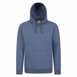 Mountain Warehouse Mens Dorset Plain Hoodie - 4XL, Blue