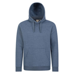 Mountain Warehouse Mens Dorset Plain Hoodie - 4XL, Blue