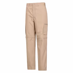 Mountain Warehouse Mens Explore Convertible Trousers - 42R, Beige