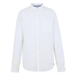 Regatta Mens Loran Long-Sleeved Shirt - S, White